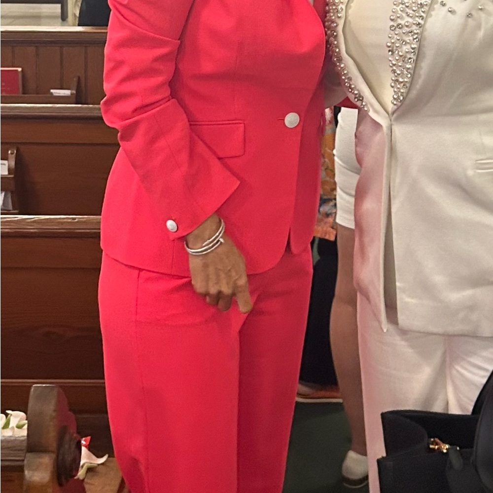 Rag&Bone coral neon color pantsuit